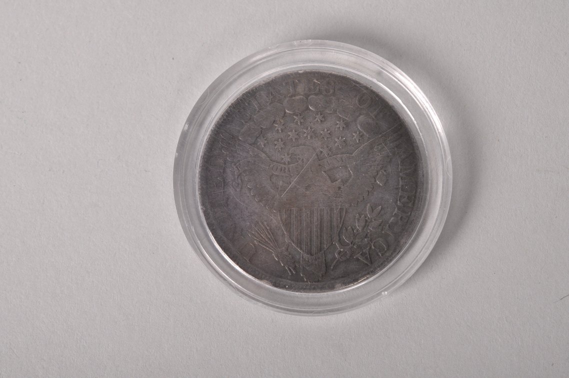 1800 Draped Bust Silver Dollar with date altered to 1804, photo 5 of 6
