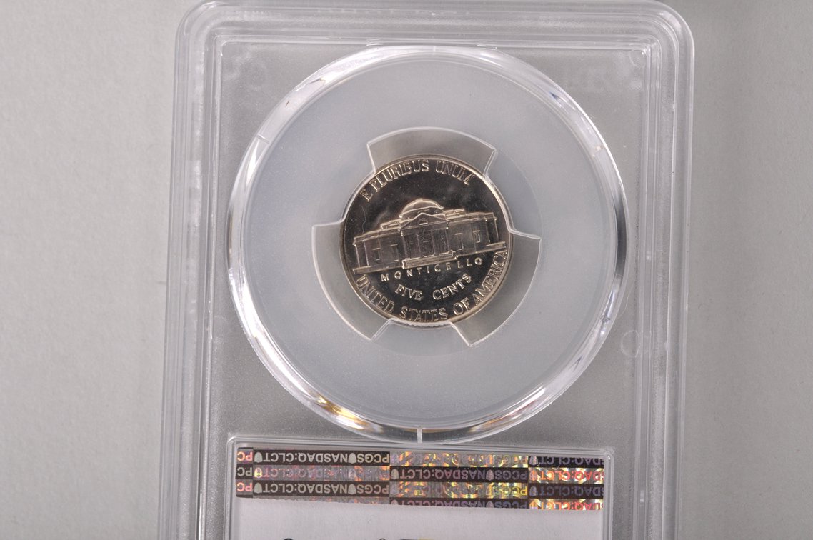 1942 Proof Jefferson Nickel T1 Graded PR67 by PCGS, photo 6 of 8