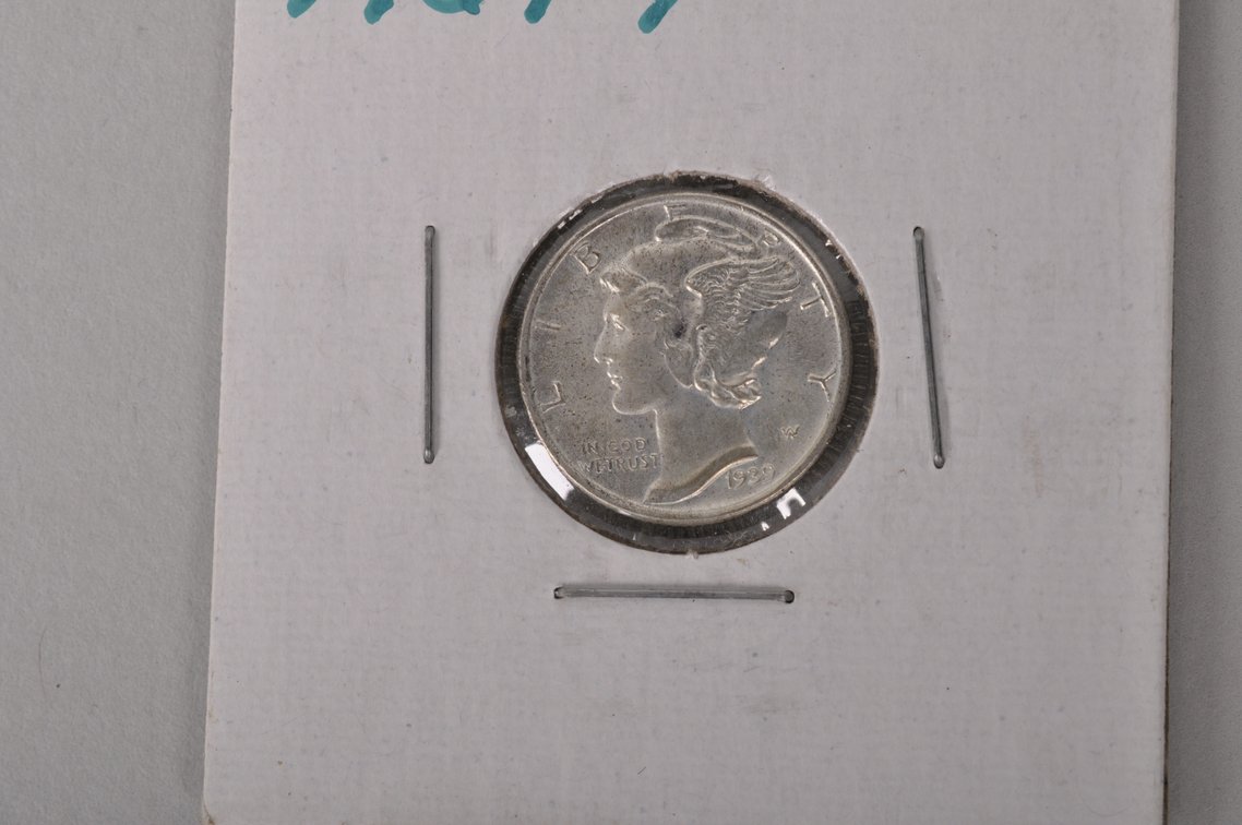 1935, 1936, and 1939 Uncirculated Mercury Dimes, photo 3 of 14