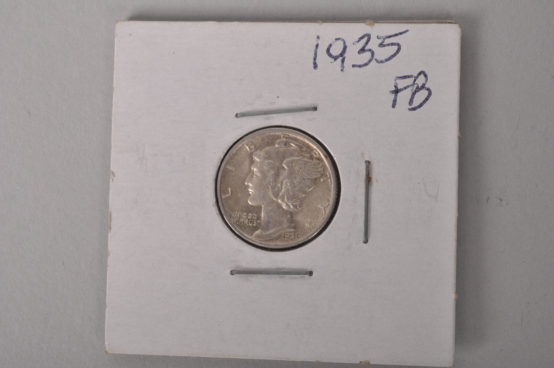 1935, 1936, and 1939 Uncirculated Mercury Dimes, photo 12 of 14