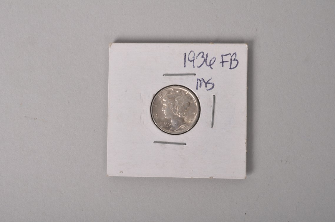 1935, 1936, and 1939 Uncirculated Mercury Dimes, photo 6 of 14