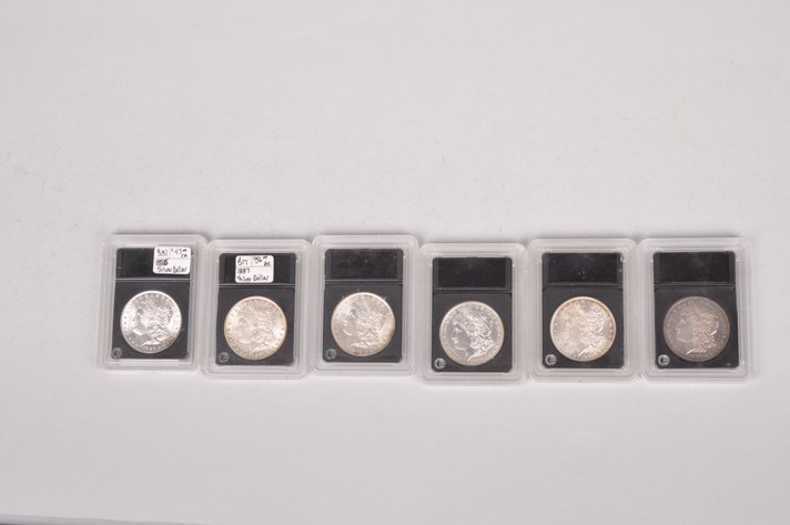 Assorted Silver Morgan Dollars