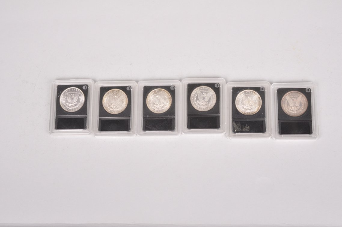 Assorted Silver Morgan Dollars, photo 5 of 9