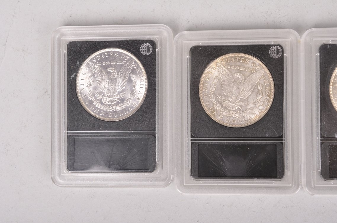 Assorted Silver Morgan Dollars, photo 6 of 9