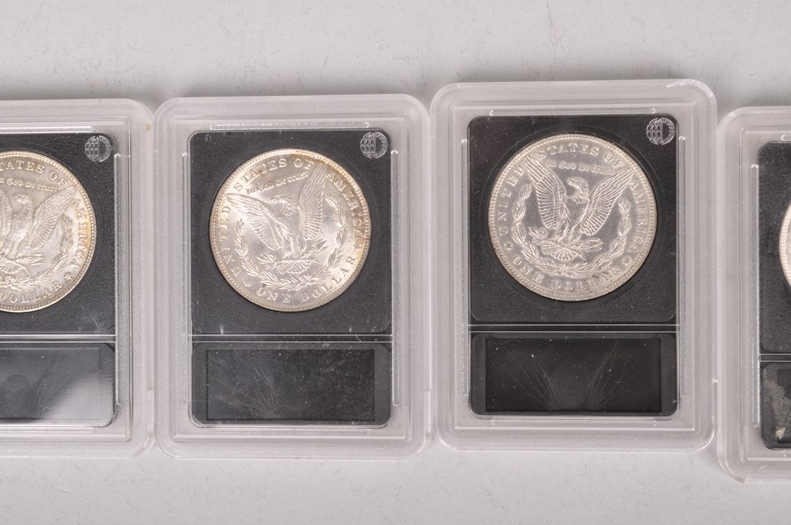 Assorted Silver Morgan Dollars, photo 7 of 9