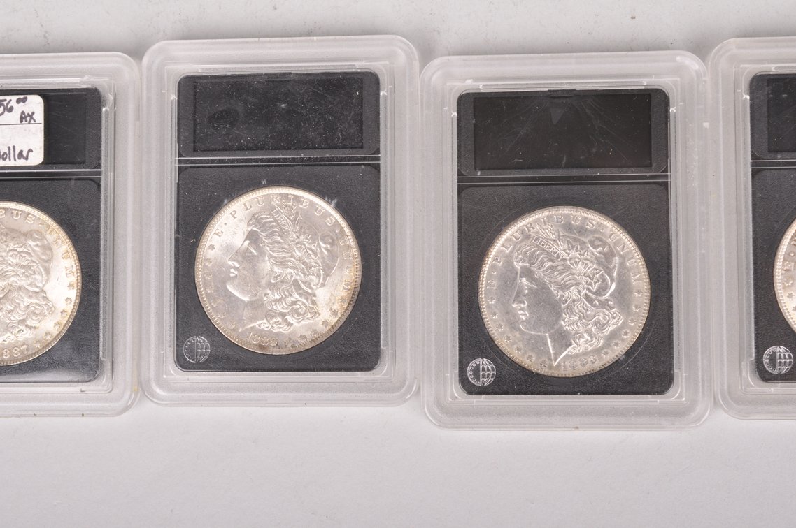 Assorted Silver Morgan Dollars, photo 3 of 9