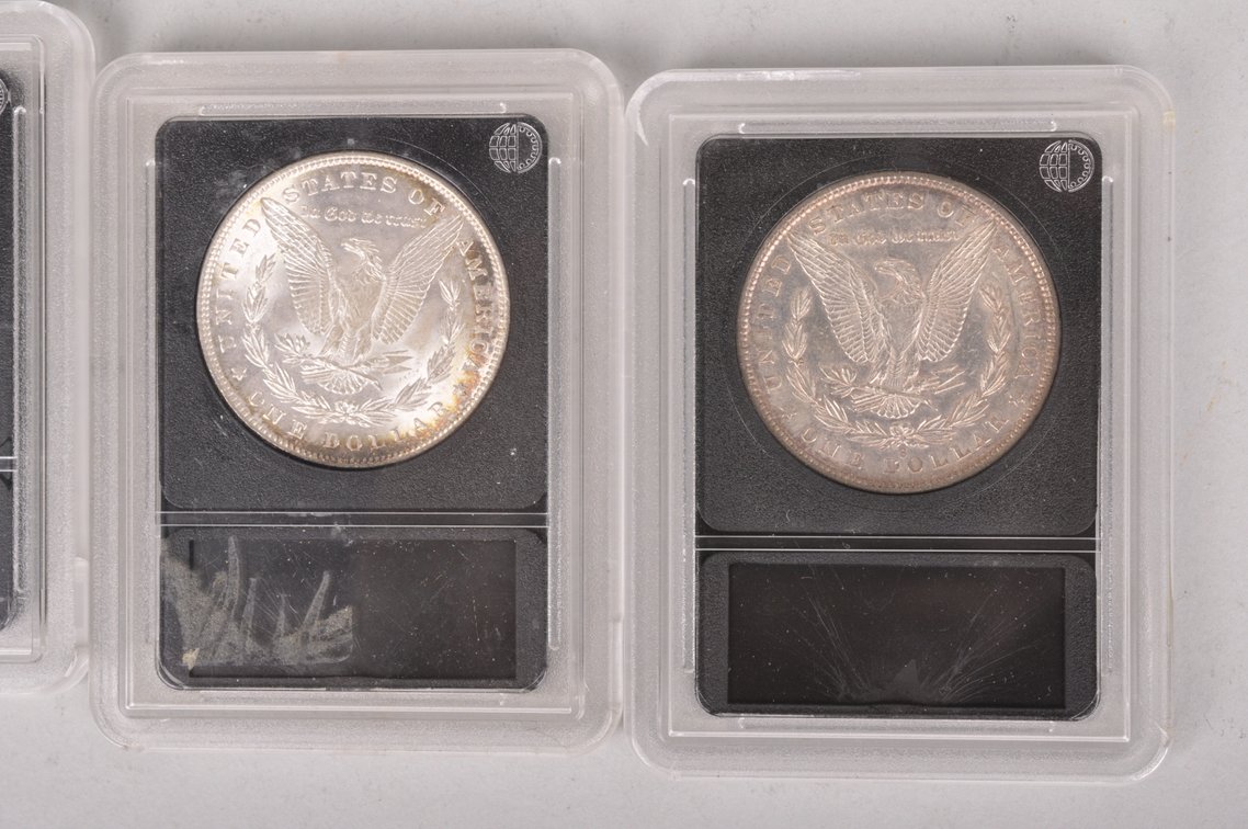 Assorted Silver Morgan Dollars, photo 9 of 9
