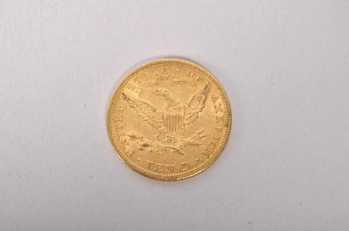 1899 Liberty Head Gold Eagle, photo 3 of 4