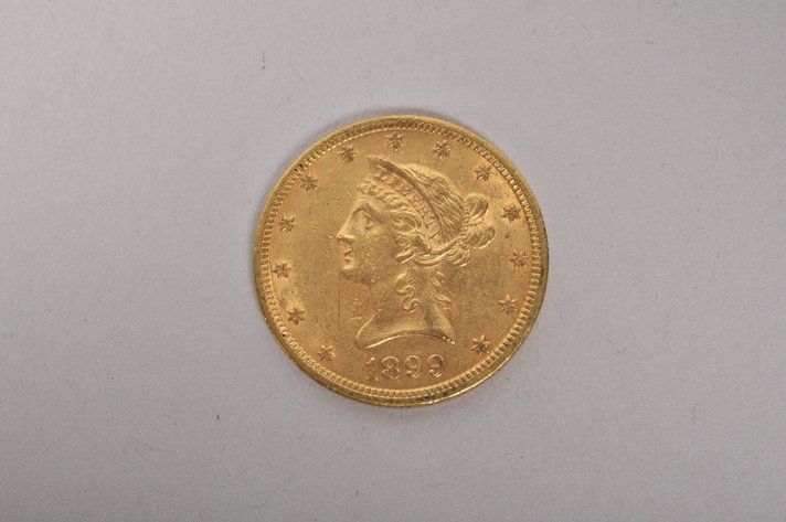 1899 Liberty Head Gold Eagle