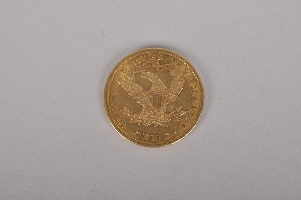 1881 Liberty Head Gold Eagle, photo 6 of 7