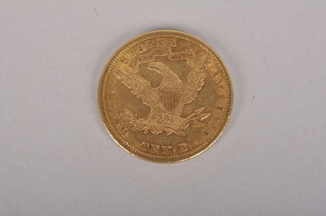 1881 Liberty Head Gold Eagle, photo 7 of 7