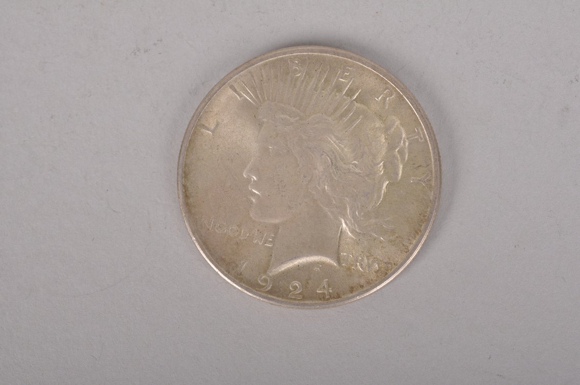 1924 Silver Peace Dollars, photo 7 of 12
