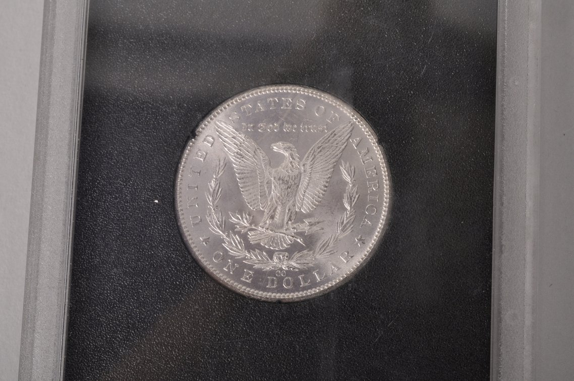 1882 Carson City Uncirculated Silver Morgan Dollar, photo 4 of 4