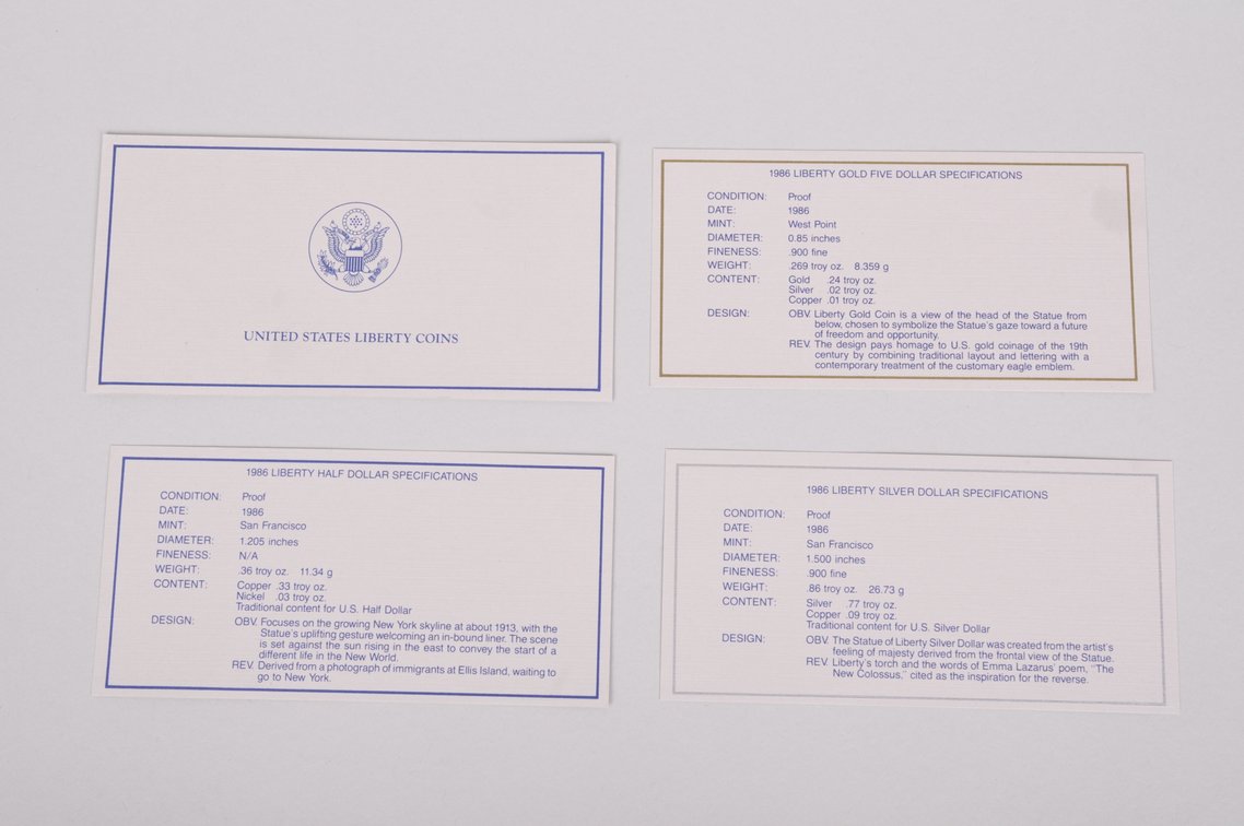 US Liberty Coins Set, photo 6 of 8