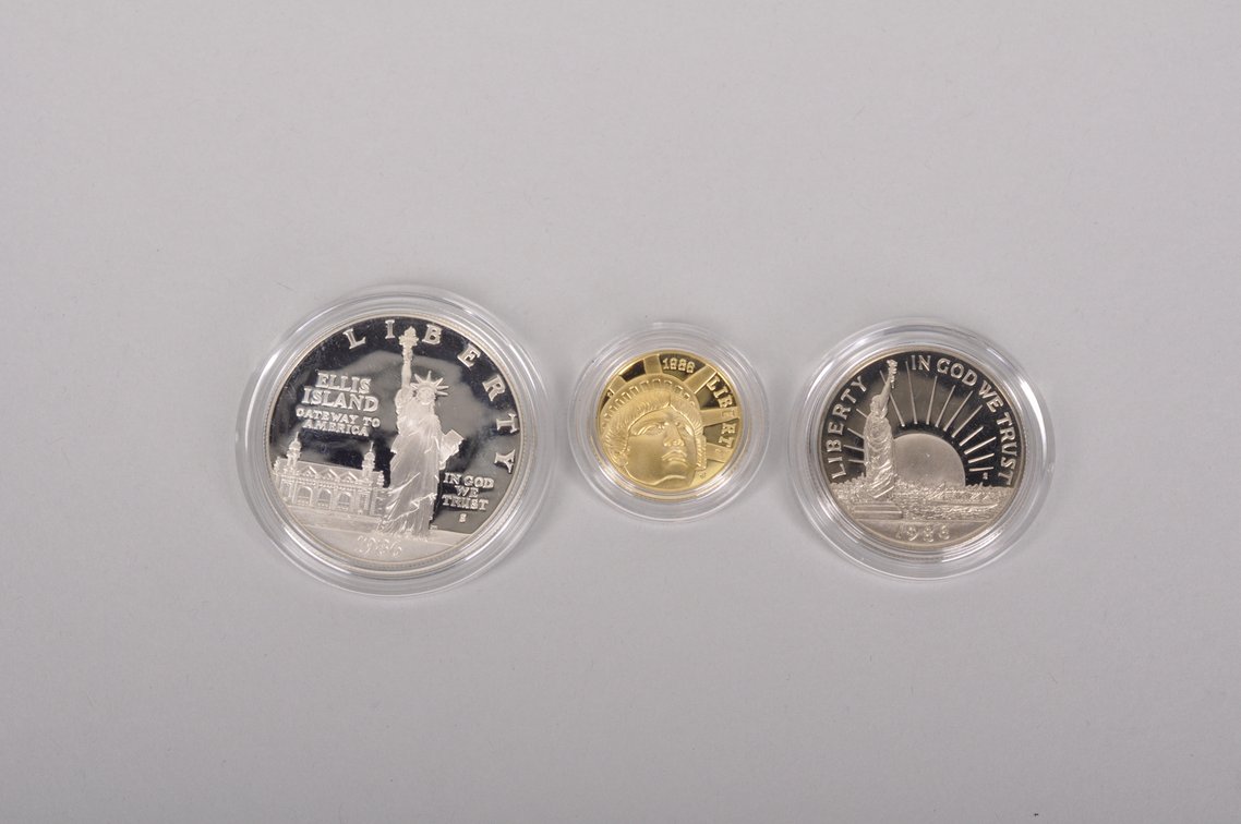 US Liberty Coins Set, photo 3 of 8