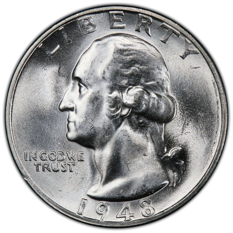 Graded Silver Washington Quarter, photo 8 of 8