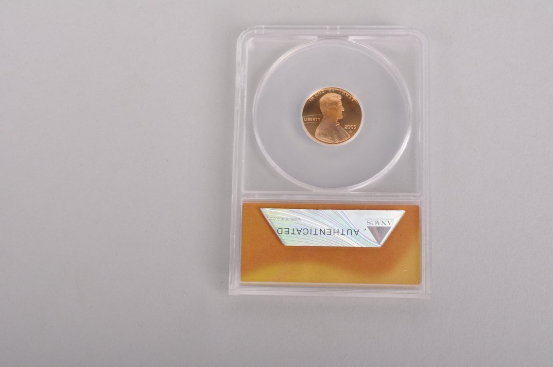 Graded 2009 Lincoln Cents in a Wooden Box Collection, photo 4 of 7