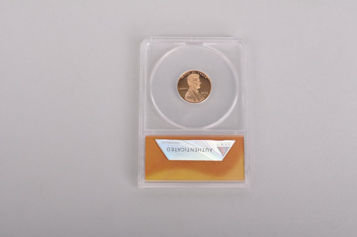 Graded 2009 Lincoln Cents in a Wooden Box Collection, photo 7 of 7