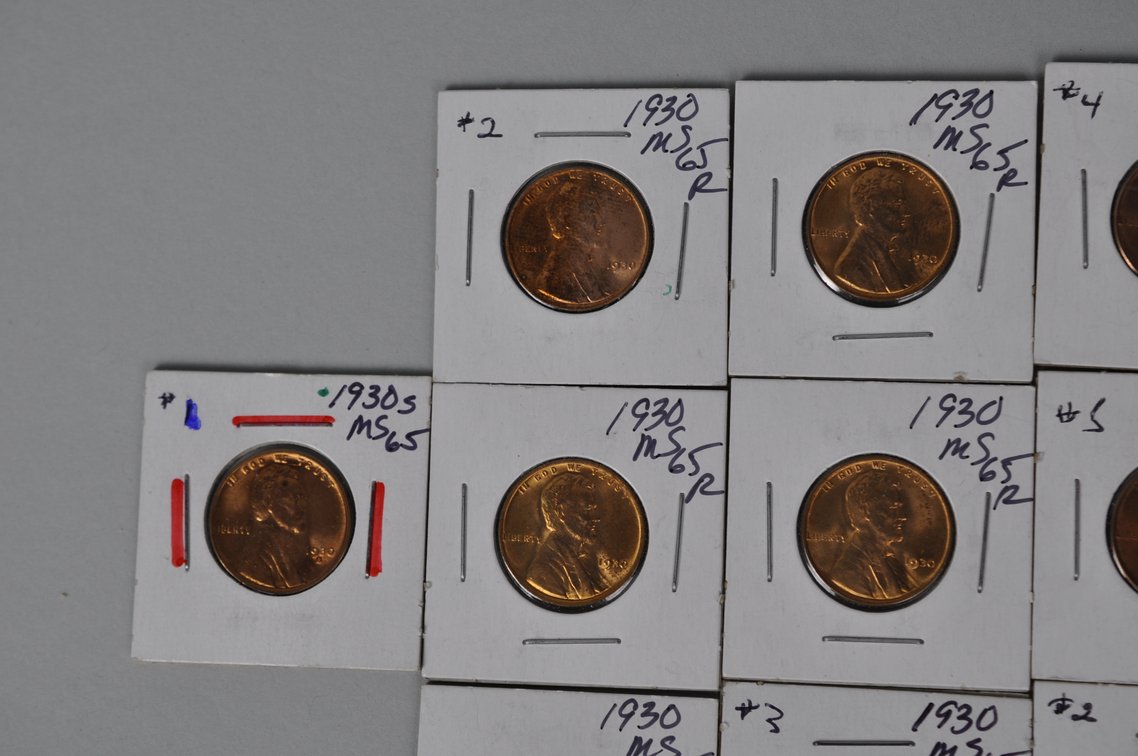 Wheat Penny Collection - 1930s, photo 3 of 10