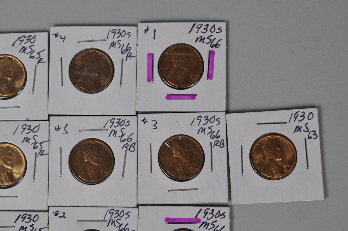 Wheat Penny Collection - 1930s, photo 4 of 10
