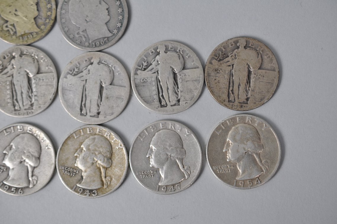 Assorted Silver Quarters, photo 4 of 13