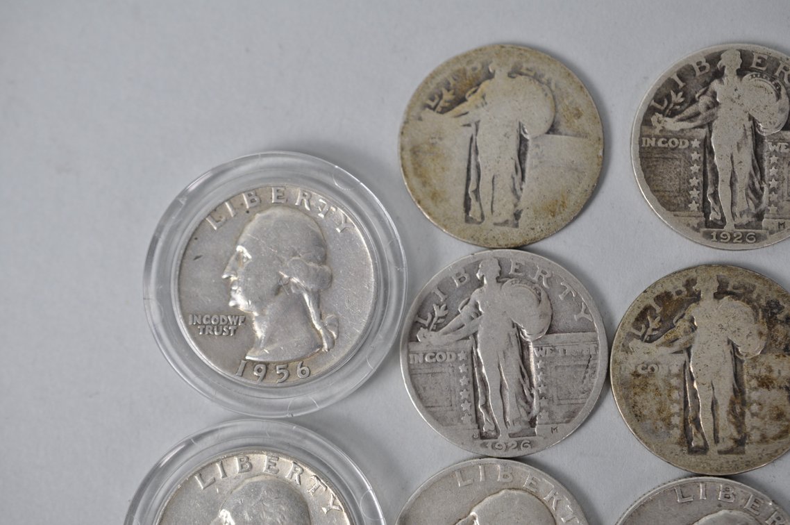 Assorted Silver Quarters, photo 5 of 13