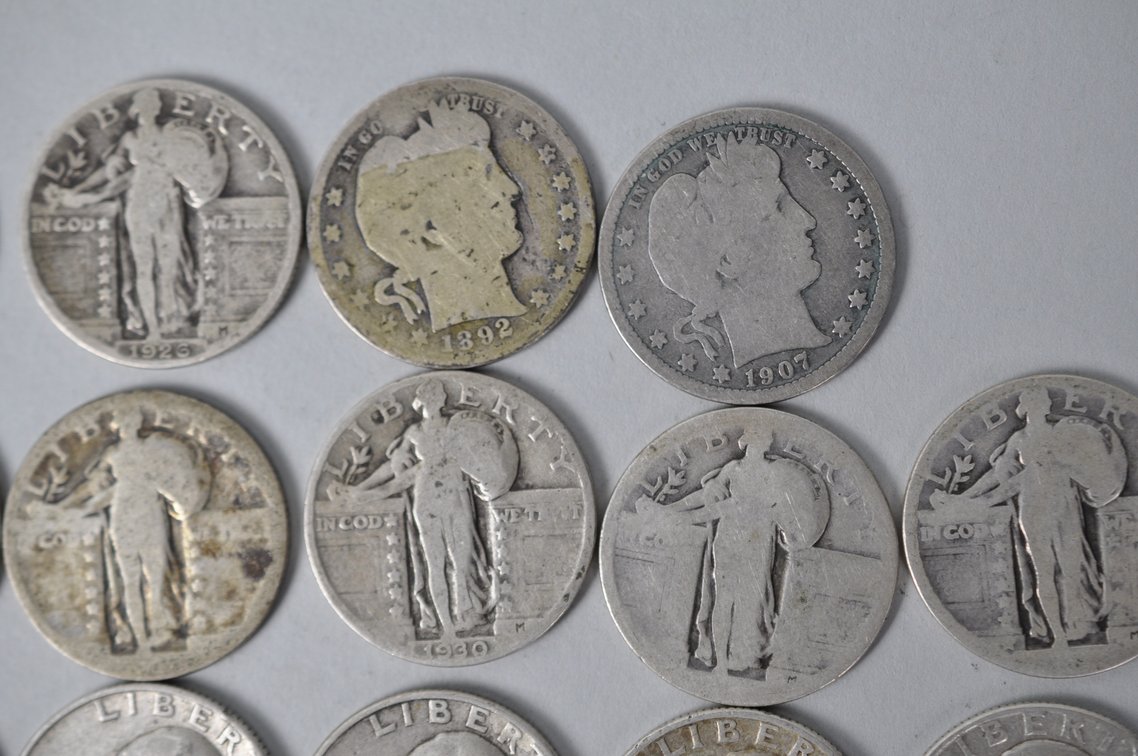 Assorted Silver Quarters, photo 6 of 13