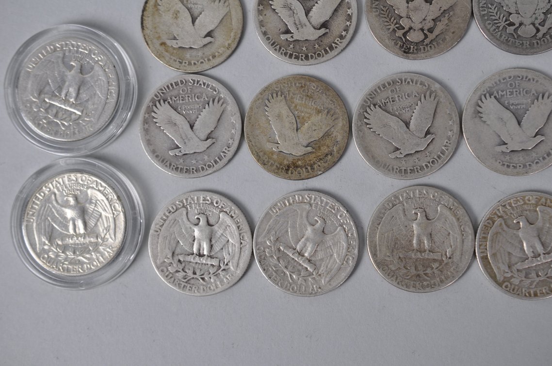 Assorted Silver Quarters, photo 11 of 13