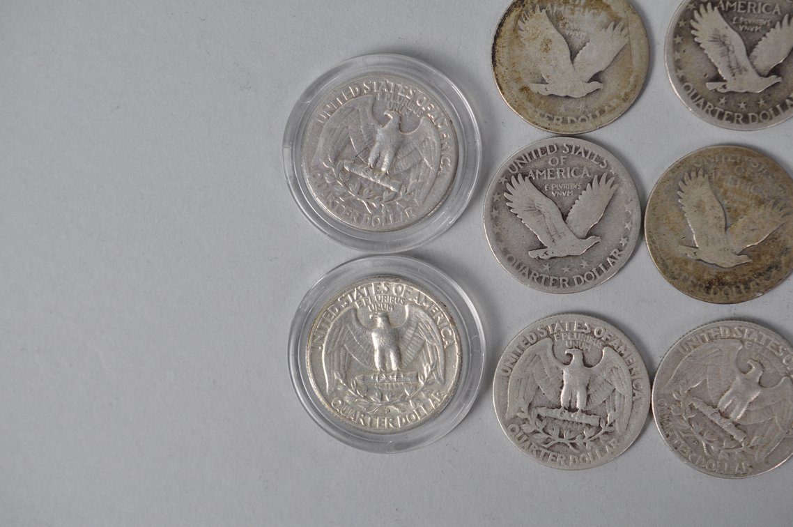 Assorted Silver Quarters, photo 9 of 13