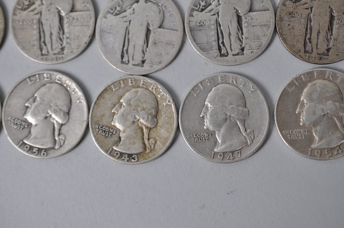 Assorted Silver Quarters, photo 7 of 13