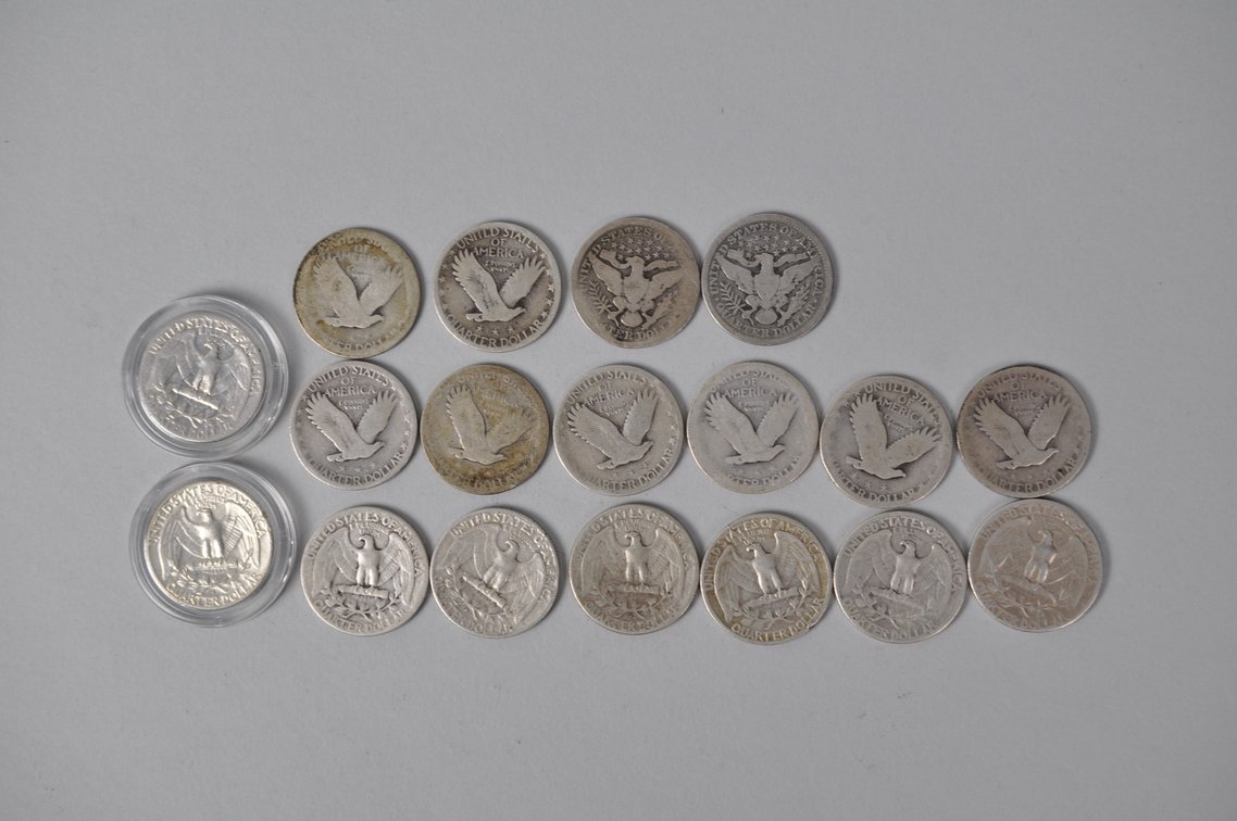 Assorted Silver Quarters, photo 8 of 13