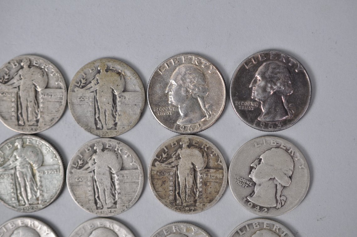 Assorted Silver Quarters, photo 5 of 12