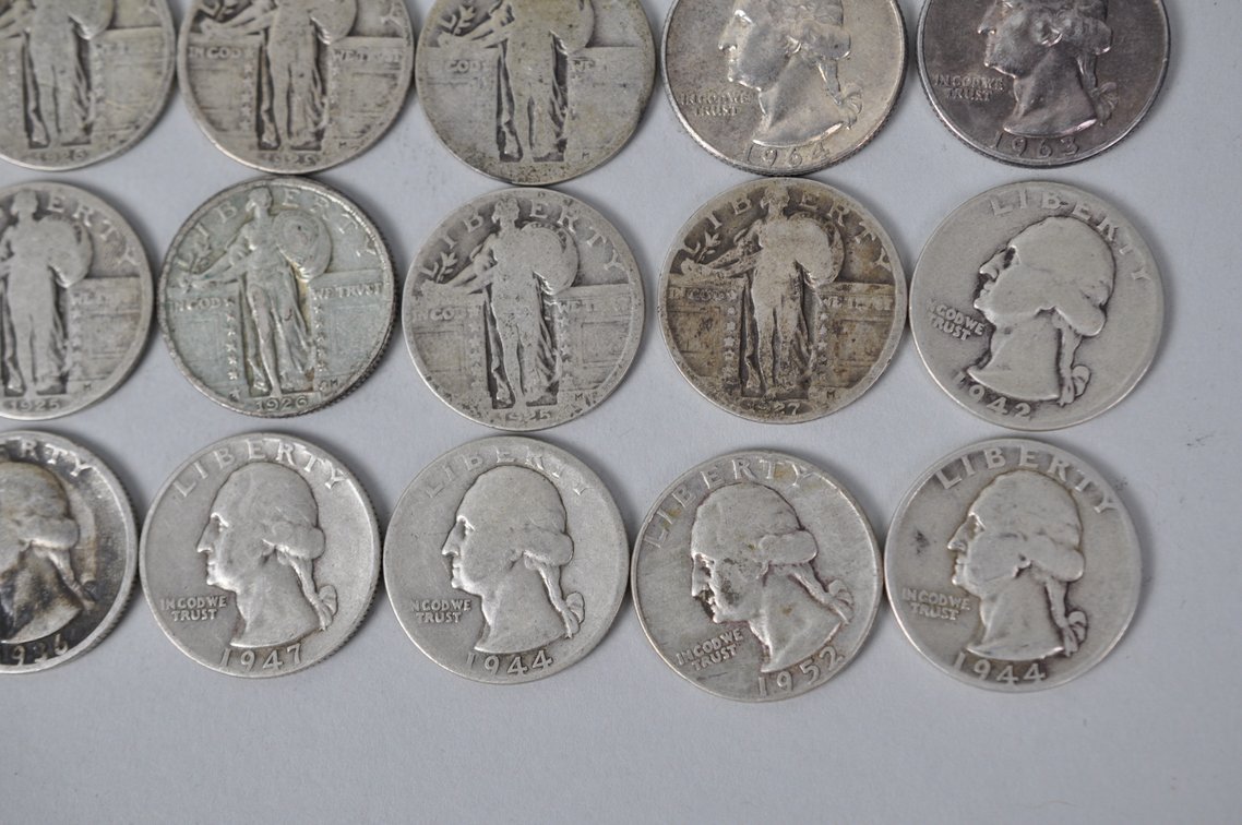Assorted Silver Quarters, photo 7 of 12