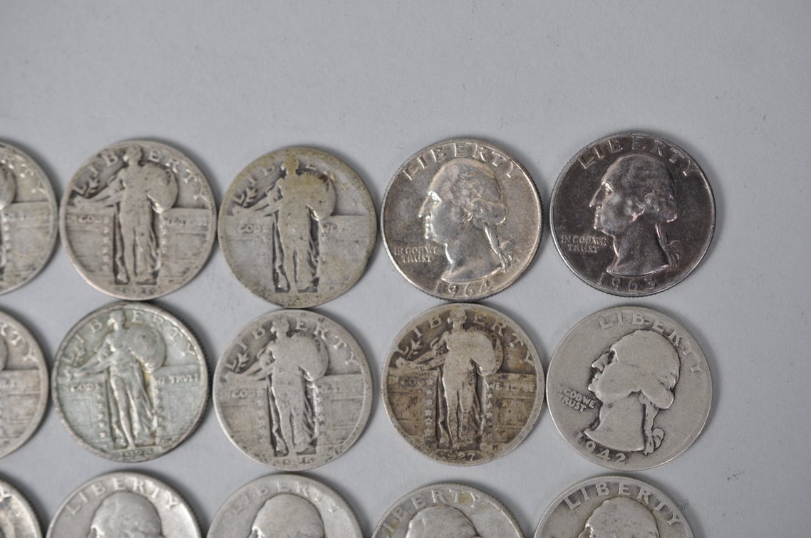Assorted Silver Quarters, photo 3 of 12