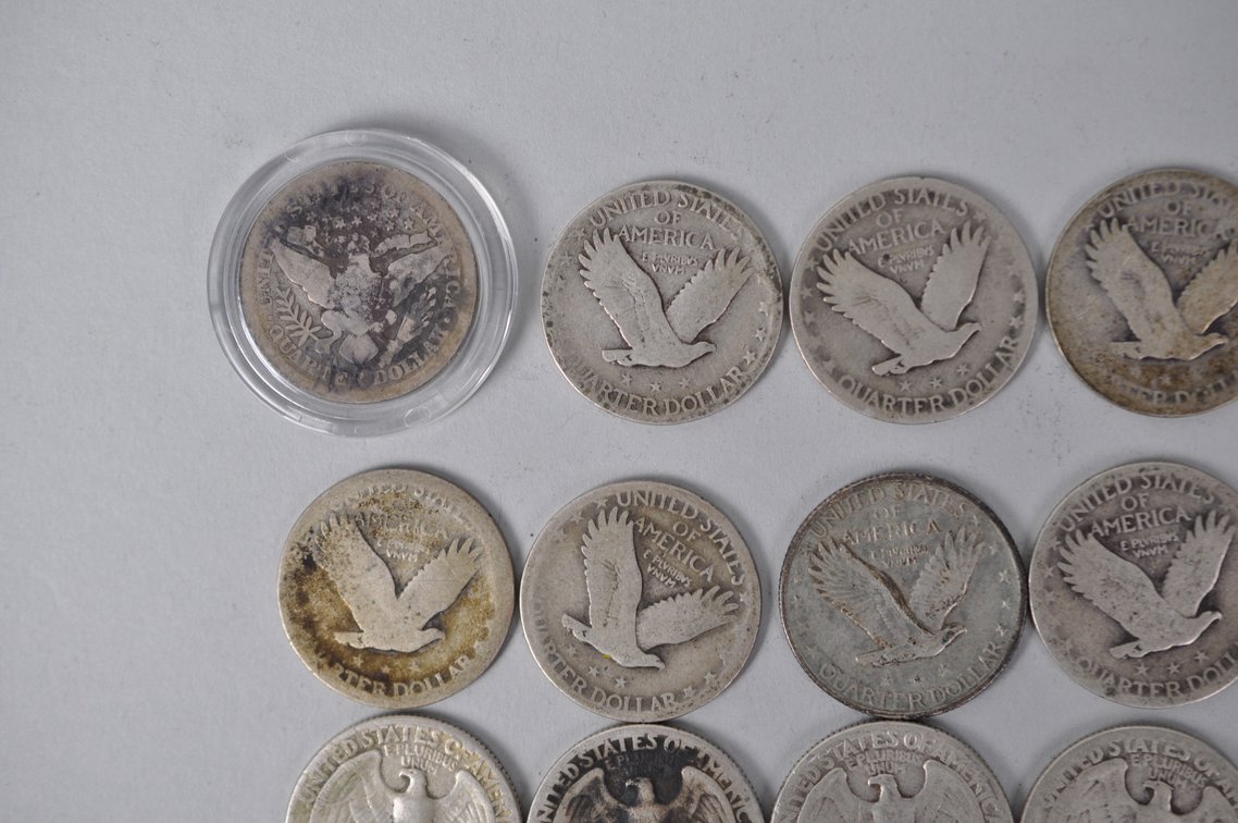 Assorted Silver Quarters, photo 9 of 12