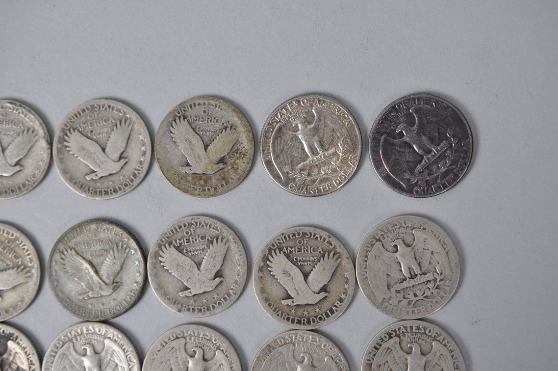 Assorted Silver Quarters, photo 10 of 12