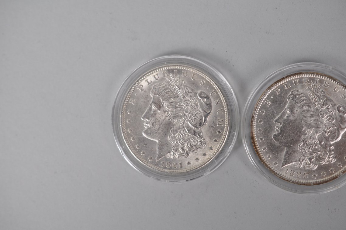 Assorted Silver Morgan Dollars, photo 2 of 8