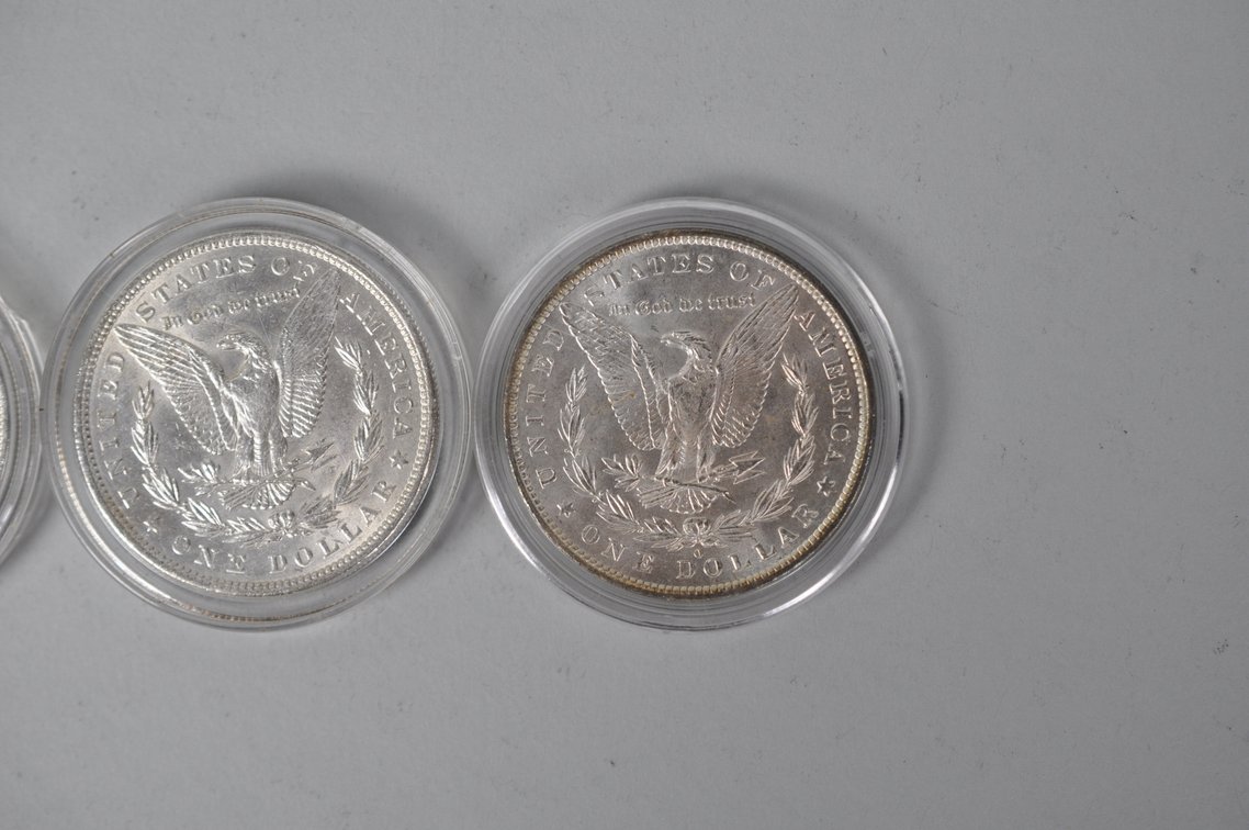 Assorted Silver Morgan Dollars, photo 8 of 8