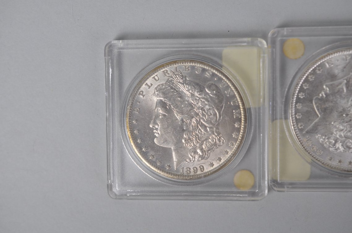 Assorted Silver Morgan Dollars, photo 3 of 9