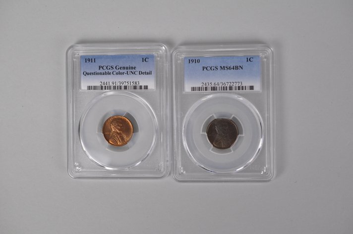 Graded Wheat Cents