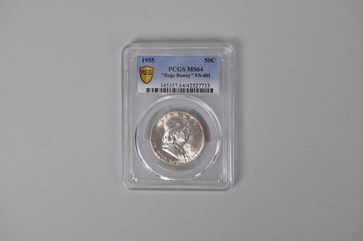 Graded Silver Franklin Half Dollar