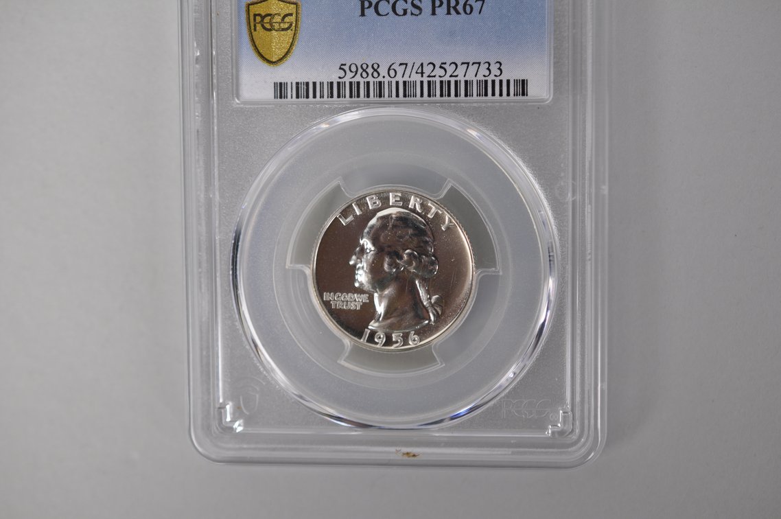 Graded Silver Washington Quarter, photo 2 of 6
