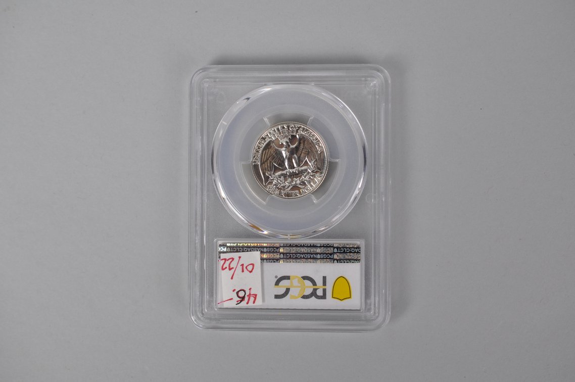 Graded Silver Washington Quarter, photo 3 of 6