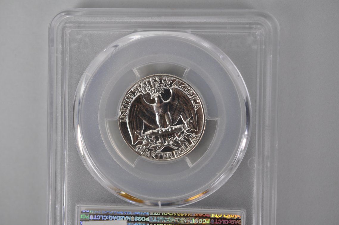 Graded Silver Washington Quarter, photo 5 of 6