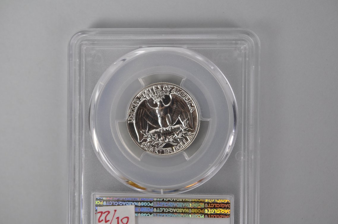 Graded Silver Washington Quarter, photo 4 of 6