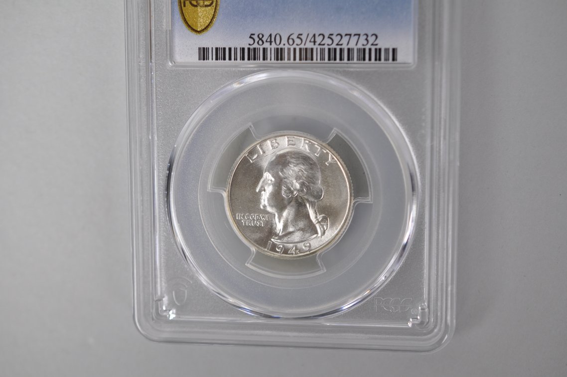 Graded Silver Washington Quarter, photo 4 of 7