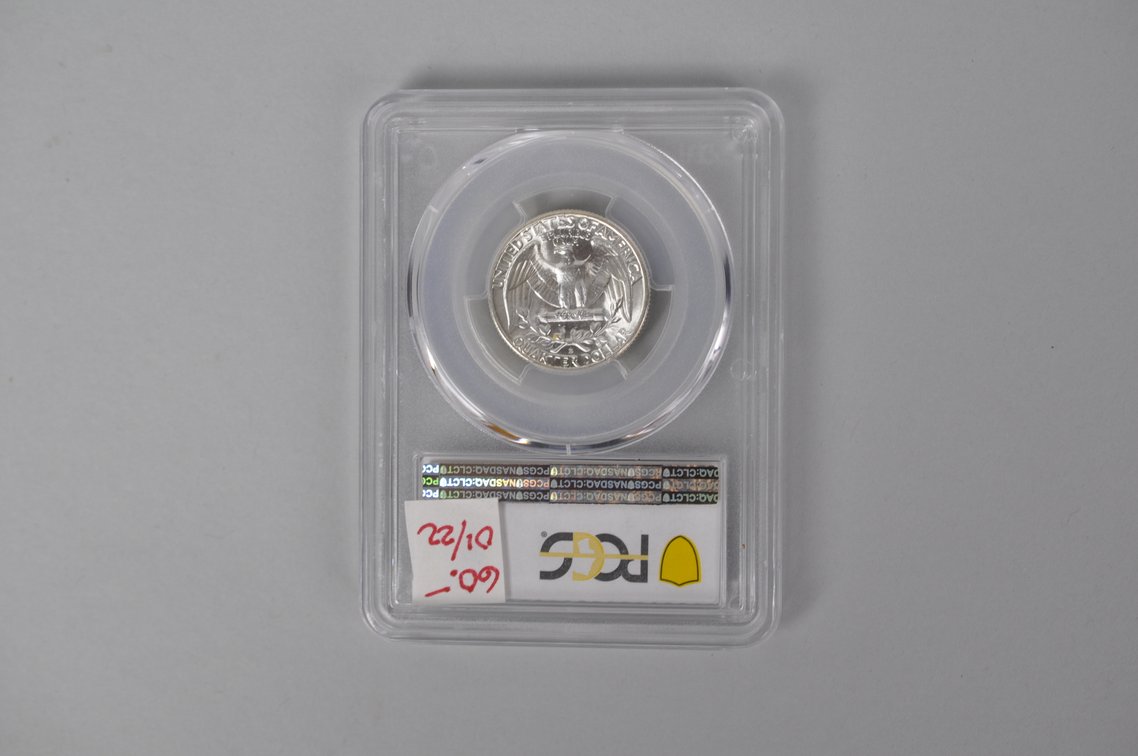Graded Silver Washington Quarter, photo 5 of 7