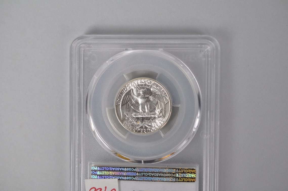 Graded Silver Washington Quarter, photo 6 of 7
