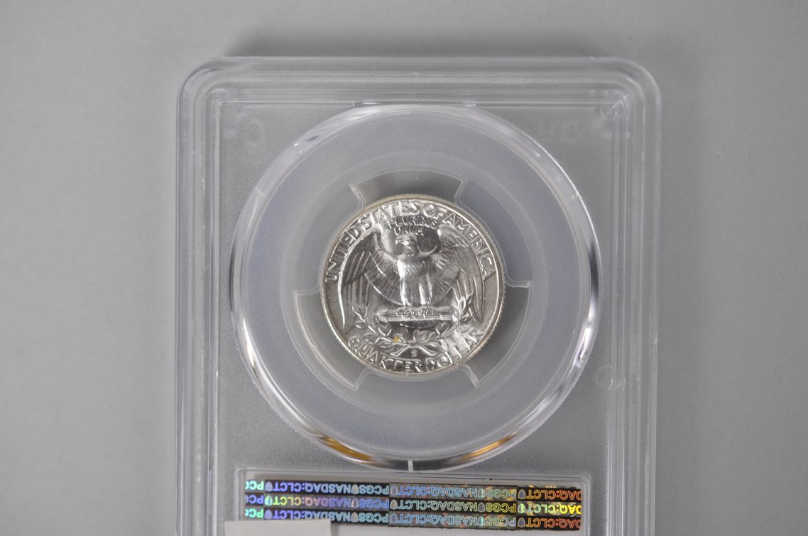 Graded Silver Washington Quarter, photo 7 of 7