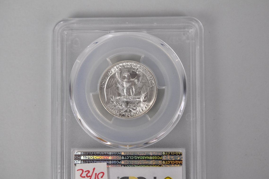 Graded Silver Washington Quarter, photo 5 of 8